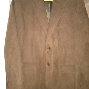 Faux Suede Men's blazer 44R❤️